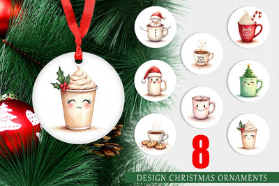 Ornament Sarcastic Coffee Sublimation artnoy 