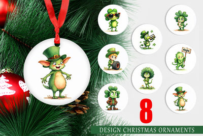 Ornament Sarcastic Shamrock Sublimation artnoy 