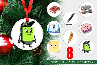 Ornament Sarcastic Study Buddies Sublimation artnoy 