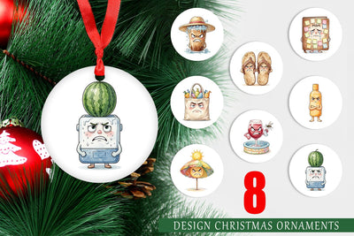 Ornament Sarcastic Summer Gear Vibes Sublimation artnoy 