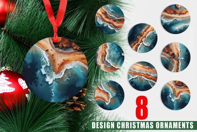 Ornament Seashore Sublimation artnoy 