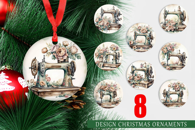 Ornament Sewing Machine Sublimation artnoy 