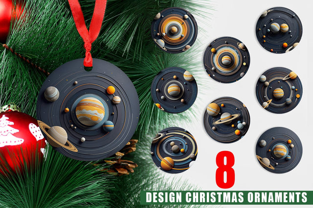 Ornament Solar System Sublimation artnoy 