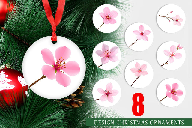 Ornament Spring Blossom Sublimation artnoy 