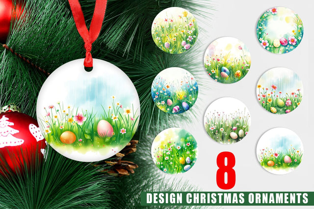 Ornament Spring Meadow Sublimation artnoy 