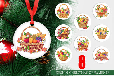 Ornament Spring Picnic Sublimation artnoy 