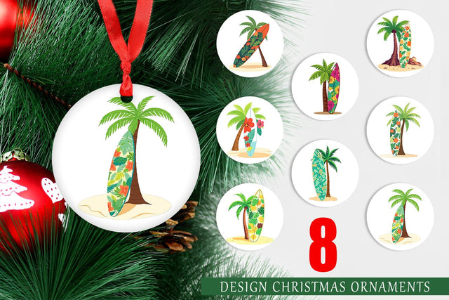Ornament Surfboard Sublimation artnoy 