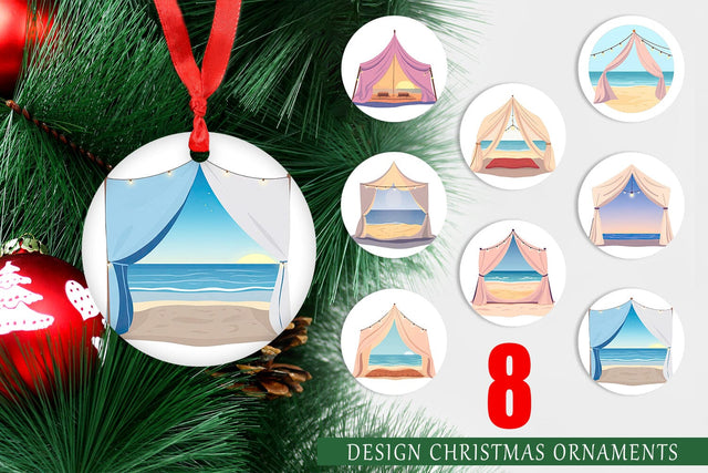Ornament Tent Sublimation artnoy 