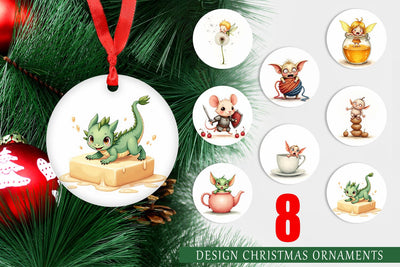 Ornament Tiny Fantasy Trouble Sublimation artnoy 
