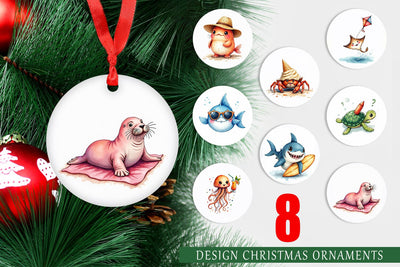 Ornament UglyCute Ocean Oddities Sublimation artnoy 