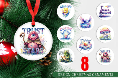 Ornament Unique Odd Alien Quotes Sublimation artnoy 