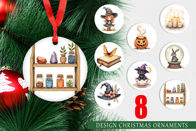 Ornament Vintage Witchy Vibes Sublimation artnoy 