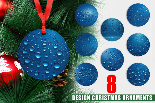 Ornament Water Droplet Sublimation artnoy 