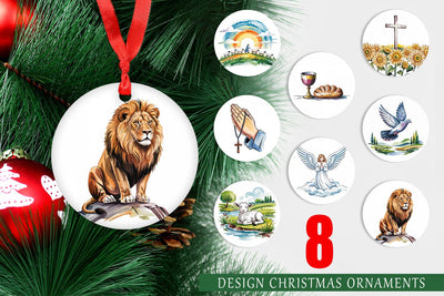 Ornament Watercolor Christian Sublimation artnoy 