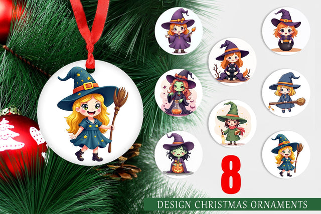 Ornament Witch Vibes Sublimation artnoy 