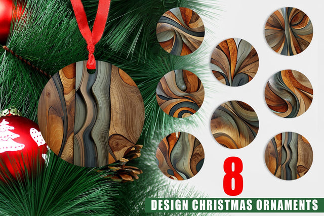 Ornament Wood Wave Texture Sublimation artnoy 