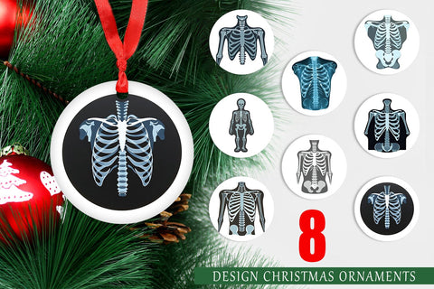 Ornament X-Ray Scan Sublimation artnoy 