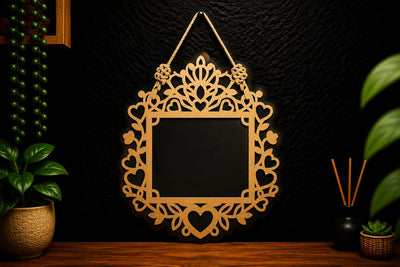 Ornamental Hanging Frame Laser Cut SVG Design SVG Regulrcrative 