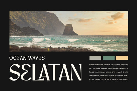 Orsatta - Display Font Font twinletter 