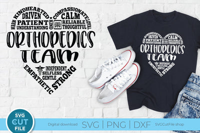 Orthopedics Team SVG for your Ortho friends or coworkers SVG SVG Cut File 