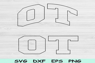 OT Svg Dxf Cut Files, OT Png, Occupational Therapy Svg Files For Cricut, Therapist Svg, Therapist Shirt Svg Text Sublimation Digital Designs SVG TiffsCraftyCreations 