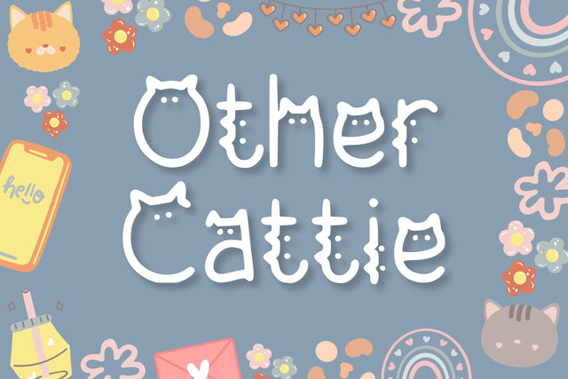 Other Cattie Font Aisyah 