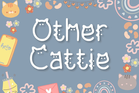 Other Cattie Font Aisyah 