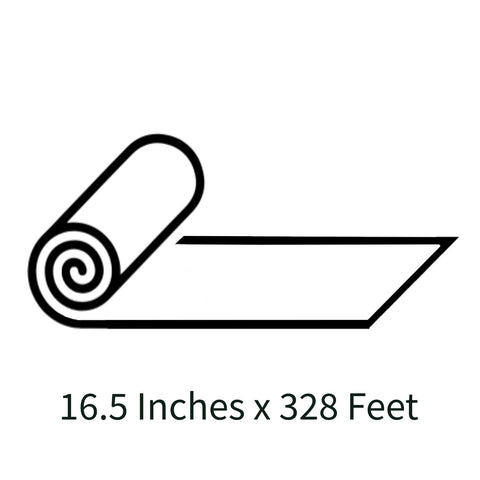 Otter DTF Transfer Film – Double Sided Matte for Vibrant, Cold Peel Transfers Physical Craft Express 16.5 Inches x 328 Feet 