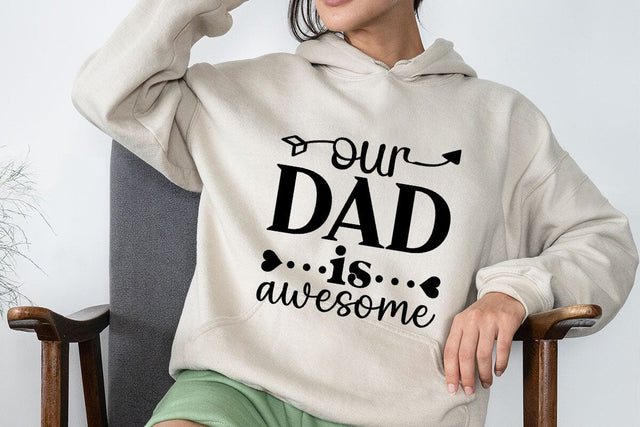 OUR DAD is AWESOME SVG Angelina750 