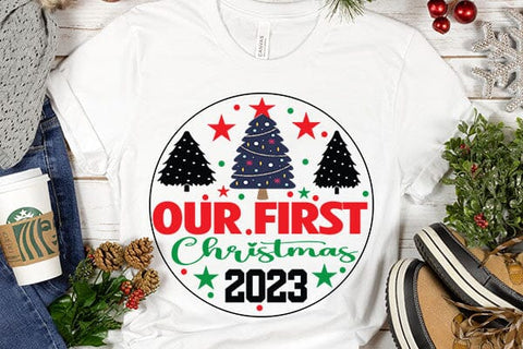 Our First Christmas 2023 SVG Angelina750 