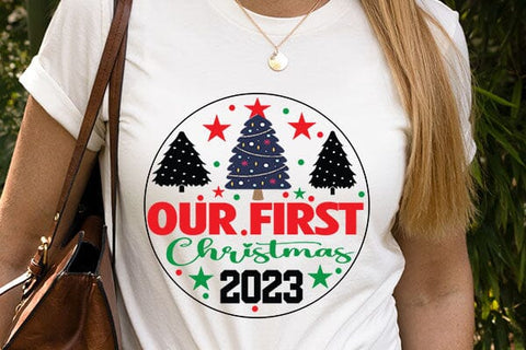 Our First Christmas 2023 SVG Angelina750 