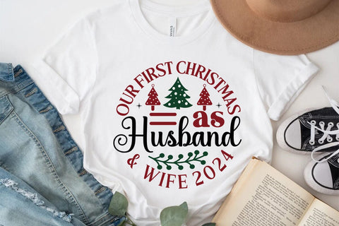 Our First Christmas As Husband & Wife 2024 SVG Angelina750 