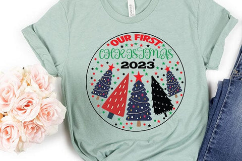 Our First Christmas As Mr & Mrs 2023 SVG Angelina750 