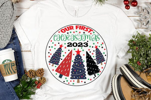 Our First Christmas As Mr & Mrs 2023 SVG Angelina750 