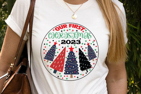 Our First Christmas As Mr & Mrs 2023 SVG Angelina750 