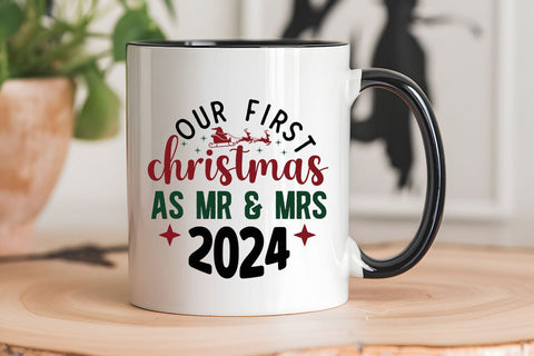 Our First Christmas As Mr & Mrs 2024 SVG Angelina750 