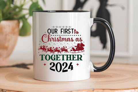 Our First Christmas As Together 2024 SVG Angelina750 