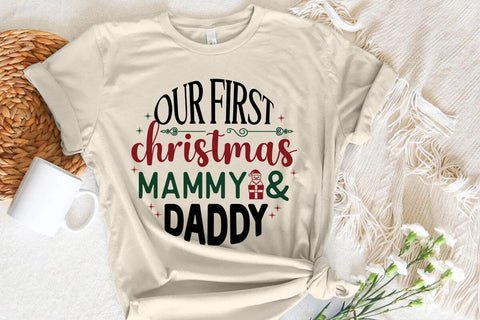 Our First Christmas Mammy & Daddy SVG Angelina750 