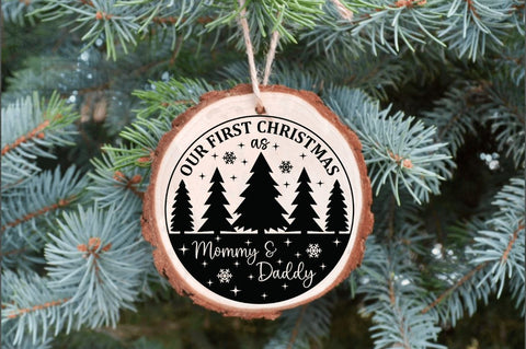 Our First Christmas Ornament Svg Bundle 2024 SVG Designangry 