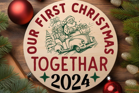 Our First Christmas Togethar 2024 SVG Angelina750 