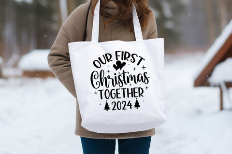 Our First Christmas Together 2024 svg Design SVG Designangry 