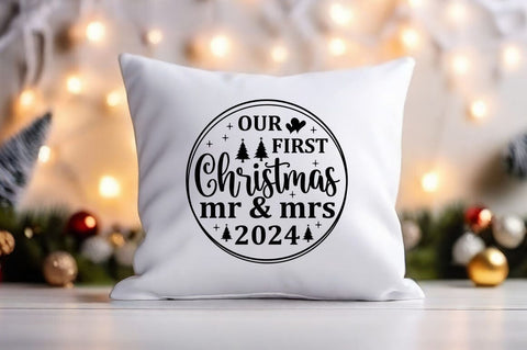 Our First Christmas Together 2024 svg Design SVG Designangry 