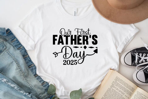 Our First Fathers Day 2025 SVG Angelina750 