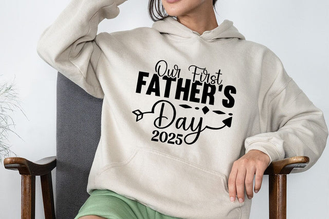Our First Fathers Day 2025 SVG Angelina750 