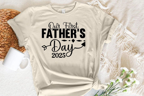 Our First Fathers Day 2025 SVG Angelina750 