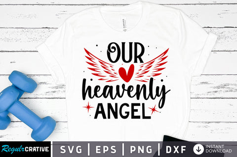 Our heavenly angel svg design SVG Regulrcrative 