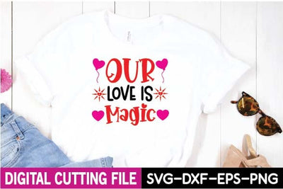 Our love is magic svg SVG designer krishna 