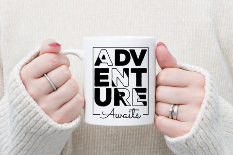 Outdoor Life SVG - Adventure Awaits SVG CraftLabSVG 