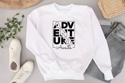 Outdoor Life SVG - Adventure Awaits SVG CraftLabSVG 