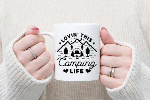 Outdoor Life SVG - Lovin This Camping Life SVG CraftLabSVG 